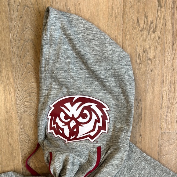 EUC Victoria’s Secret Pink Temple Owls Hoodie Size Medium - Picture 10 of 10